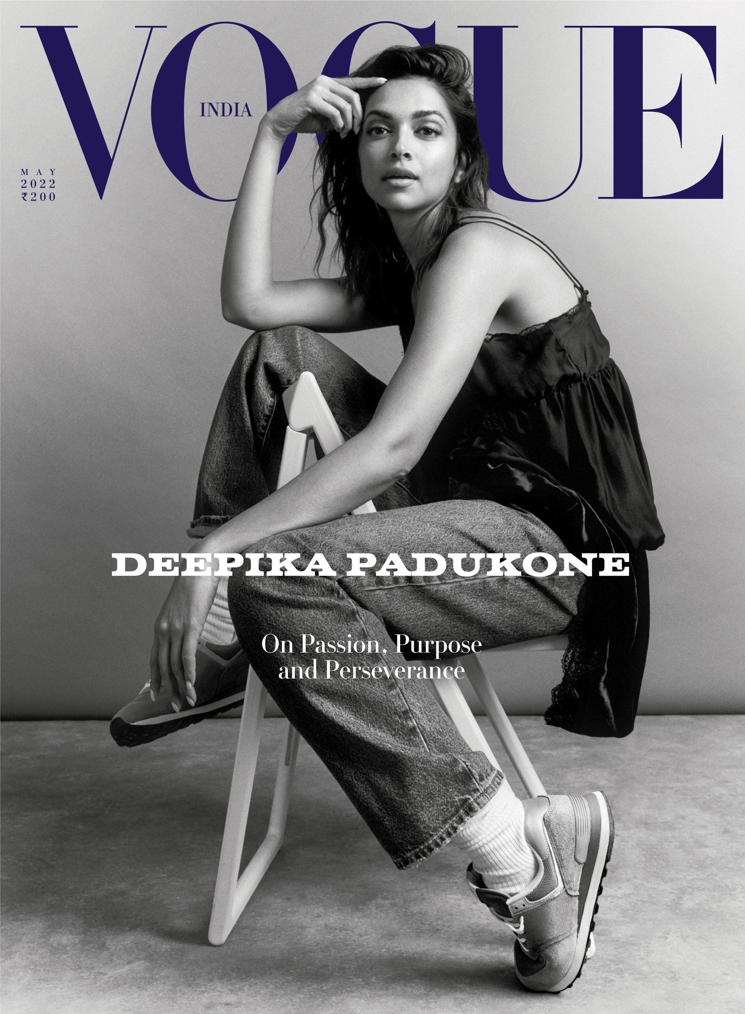 Vogue India's May 2022 Cover featuring Deepika Padukone